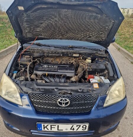 
								Toyota Corolla Hečbekas 1,6L 2003 pilnas									