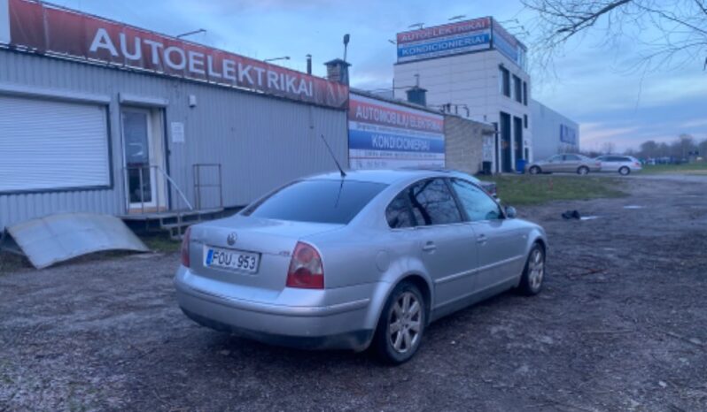 
								Volkswagen Passat Sedanas 1,9L 2003 pilnas									