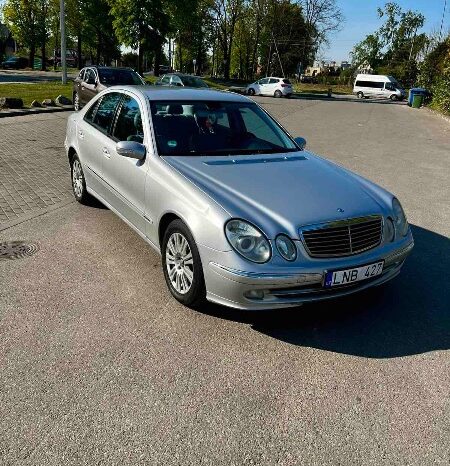 
								Mercedes-Benz E270 Sedanas 2,7L 2002 pilnas									