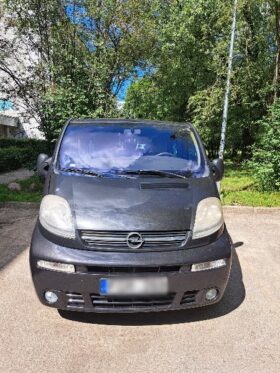 Opel Vivaro 2005  1,9L Keleivinis mikroautobusas