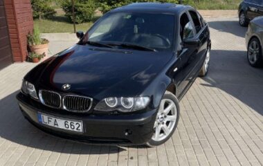 BMW 318 2003  2,0L Sedanas
