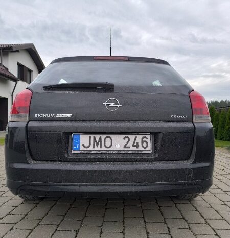 
								Opel Signum 2006  2,2L Hečbekas pilnas									