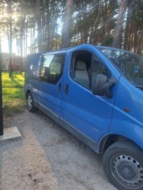 Opel Vivaro 2006  1,9L Krovininis mikroautobusas