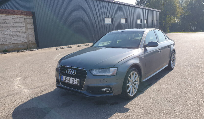 
								Audi A4 2014  2,0L Sedanas pilnas									