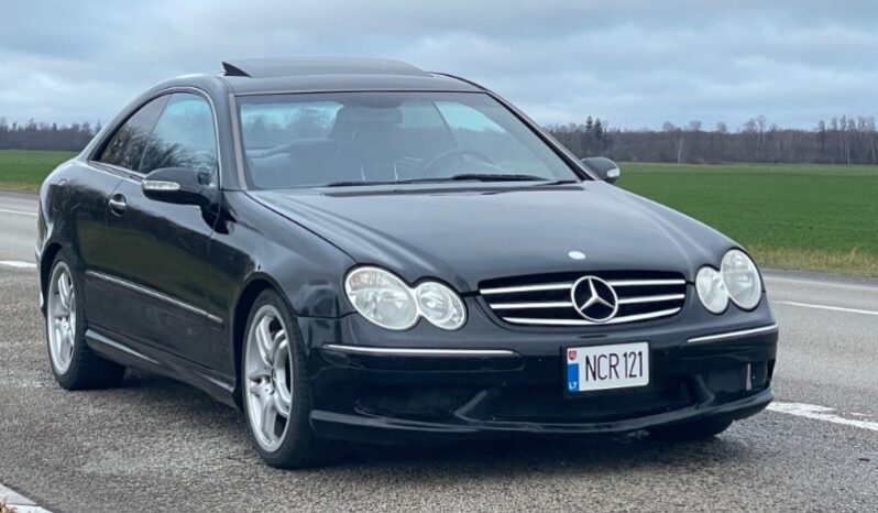 
								Mercedes-Benz CLK55 AMG 2005  5,4L Kupė pilnas									