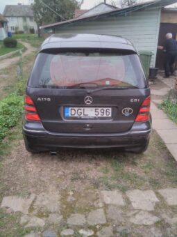 
										Mercedes-Benz A170 2002  1,7L Hečbekas pilnas									