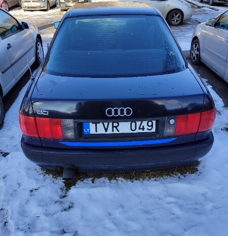 
								Audi 80 1993  1,8L Sedanas pilnas									