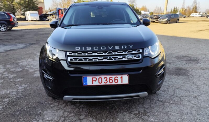 
								Land Rover Discovery Sport 2015  2,2L Visureigis pilnas									