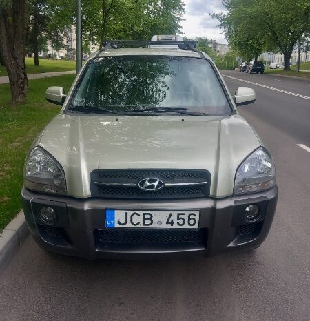 
								Hyundai Tucson 2005  2,0L Visureigis full									