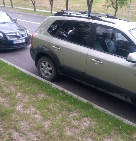 
								Hyundai Tucson 2005  2,0L Visureigis full									