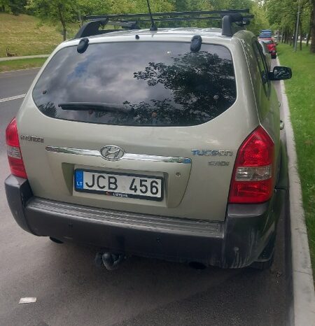 
								Hyundai Tucson 2005  2,0L Visureigis full									